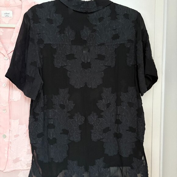 Aritzia Wilfred Set of 2 Atticus button up blouse XXS - Picture 10 of 12